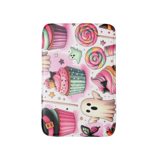 Tapis De Bain Sucres éffrayants (Devant (Vertical))