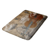 Tapis De Bain Suite de Steampunk de violoncelle (Angle)