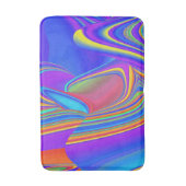 Tapis De Bain Summerfeel, Rainbowart 3D Abstrait (Devant (Vertical))