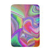 Tapis De Bain Summerrainbow, Rainbowart 3D Abstrait (Devant (Vertical))
