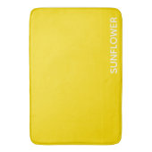 Tapis De Bain Sunflower Yellow Colour Name (devant Vertical)