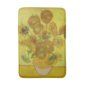 Tapis De Bain Sunflowers - Vincent van Gogh (Devant (Vertical))