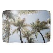 Tapis De Bain Sunlit Palm Jungle #1 #tropical #wall #art (Devant)