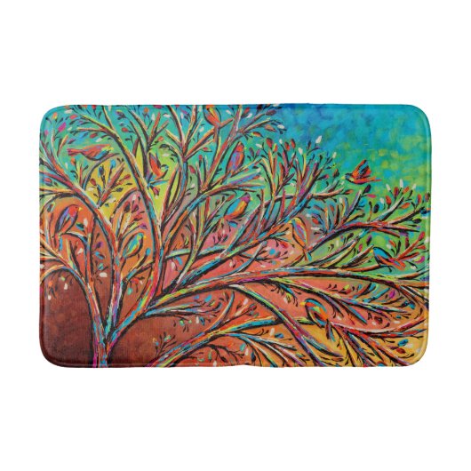 Tapis De Bain Sunrise Treetop Birds II (Devant)