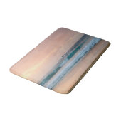 Tapis De Bain Sunset Beach et océan (Angle)