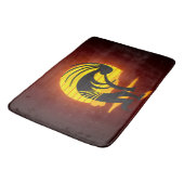 Tapis De Bain  Sunset Kokopelli Moon and Stars (Angle)
