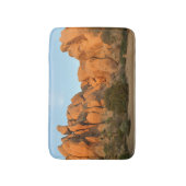 Tapis De Bain Sunset Rocks at Joshua Tree (Devant (Vertical))