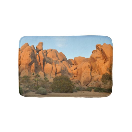 Tapis De Bain Sunset Rocks at Joshua Tree (Devant)