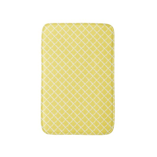 Tapis De Bain Sunshine Yellow Pattern (Devant (Vertical))