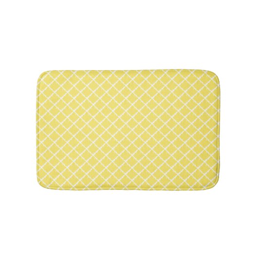 Tapis De Bain Sunshine Yellow Pattern (Devant)