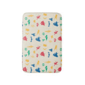 Tapis De Bain Super Pets & Justice League Motif Silhouette (Devant (Vertical))