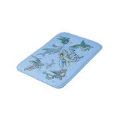 Tapis De Bain Super, Stupendant, Magnifique frisson de requins (Angle)