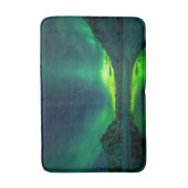 Tapis De Bain Superbe Aurora verte (Devant (Vertical))