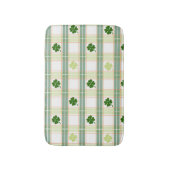 Tapis De Bain Superbe Shamrock Vert Plaid (Devant (Vertical))