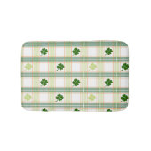 Tapis De Bain Superbe Shamrock Vert Plaid (Devant)
