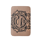 Tapis De Bain Supergirl Mandala Graphic (Devant (Vertical))