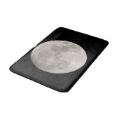 Tapis De Bain Superlune dans le ciel noir (Angle)