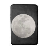 Tapis De Bain Superlune dans le ciel noir (Devant (Vertical))