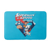 Tapis De Bain Superman & Krypto Soar (Devant)