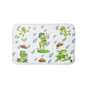 Tapis De Bain sur le point d'aller grenouille bain tapis