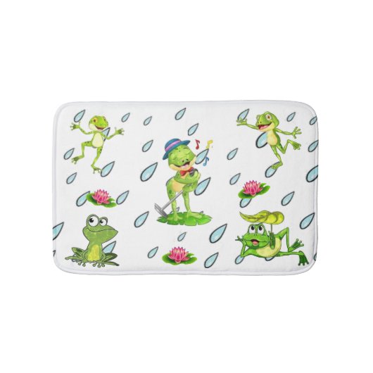 Tapis De Bain sur le point d'aller grenouille bain tapis (Devant)
