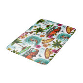 Tapis De Bain surf cool motif de plage (Angle)