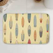 Tapis De Bain Surf Life | Impression Rétro de Planche de Surf Cô