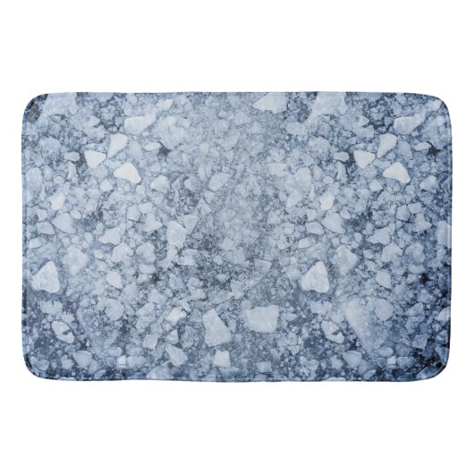 Tapis De Bain Surface de glace fissurée (style 7) Peinture à l'h (Devant)