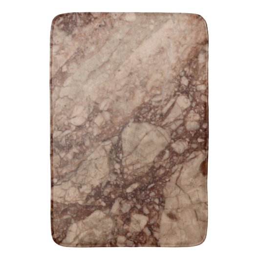 Tapis De Bain Surface de marbre Brown (devant Vertical)