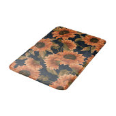 Tapis De Bain Surface Florale Motif-Mode Décoratif Tropical (Angle)