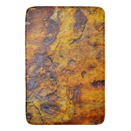 Tapis De Bain Surface métallique rouillée (devant Vertical)