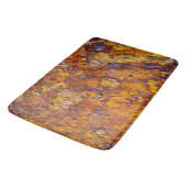 Tapis De Bain Surface métallique rouillée (Angle)