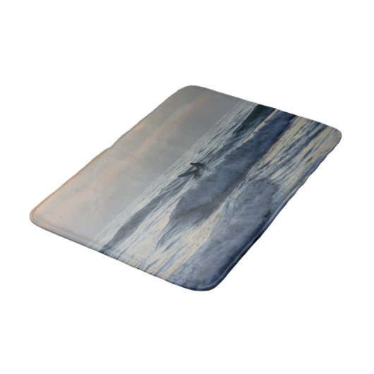 Tapis De Bain Surfer attend (Angle)