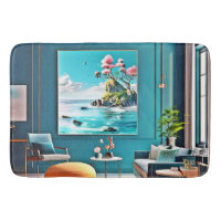 Surreal Coastal Paradise Wall Art pour les maisons