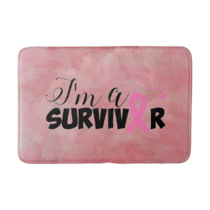 Tapis De Bain Survivant du cancer du sein