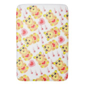 Tapis De Bain Sweet Heart Bear Nursery Pattern (devant Vertical)