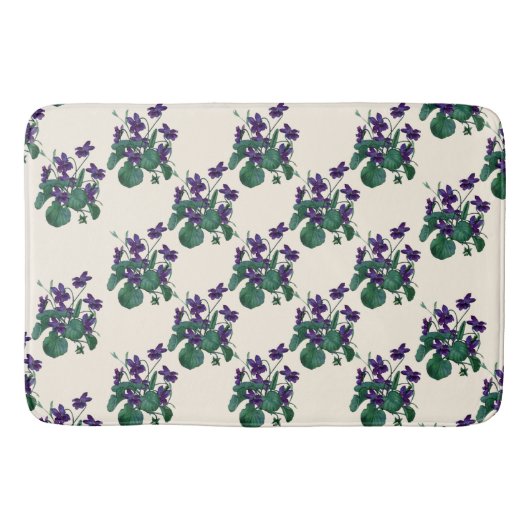 Tapis De Bain Sweet Violets par mcful Bathroom Rug (Devant)