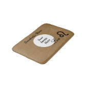 Tapis De Bain Symbole de Leo Zodiac Standard par Kenneth Yoncich (Angle)
