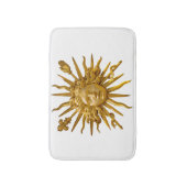 Tapis De Bain Symbole de Louis XIV le Roi Soleil (Devant (Vertical))