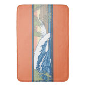 Tapis De Bain Symbole de Surf hawaïen Ala Moana Diamond Head (devant Vertical)