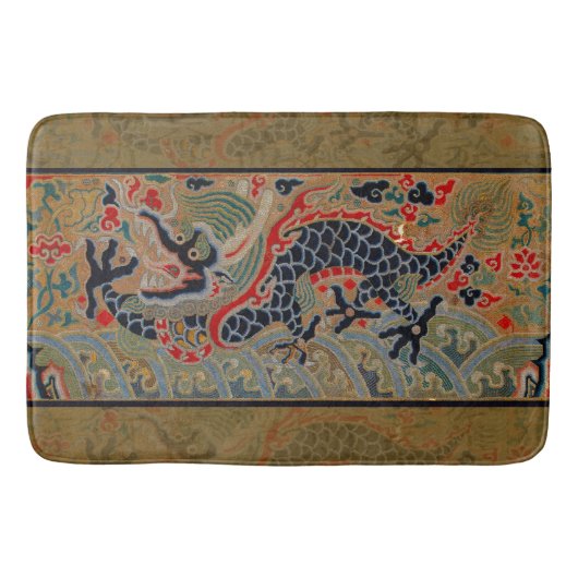 Tapis De Bain Symbole dragon chinois Antique asiatique (Devant)