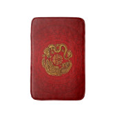 Tapis De Bain Symbole du Bonheur avec Phoenix et Dragon (Devant (Vertical))