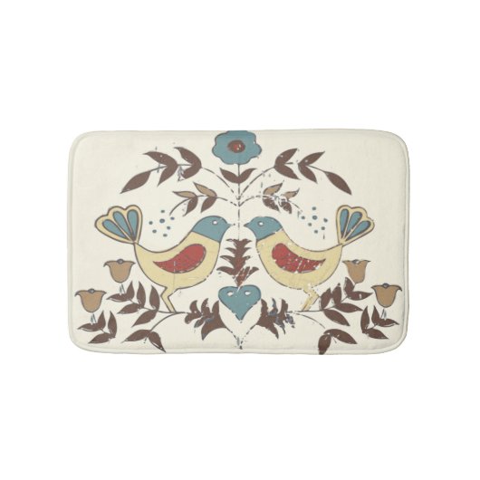Tapis De Bain SYMBOLE Hex Amish néerlandais Pennsylvanie Bird Am (Devant)