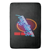 Tapis De Bain SYMBOLE JOYEUX NEON Mat BAIN (devant Vertical)