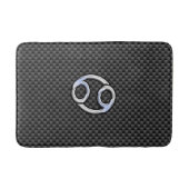 Tapis De Bain Symbole moderne du cancer Zodiac Fibre de carbone (Devant)