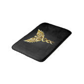 Tapis De Bain Symbole Polygonal Or Caduceus (Angle)