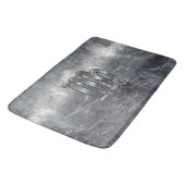 Tapis De Bain Symbole Virgo Zodiac Argent Style désaffecté (Angle)