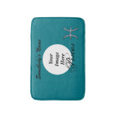 Tapis De Bain Symbole zodiaque Pisces Élément par Kenneth Yoncic (Devant (Vertical))