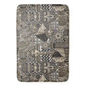 Tapis De Bain Symboles historiques anciens Style de tatouage (devant Vertical)