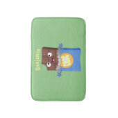 Tapis De Bain Sympa chocolat chocolat bonbon bar personnage de d (Devant (Vertical))